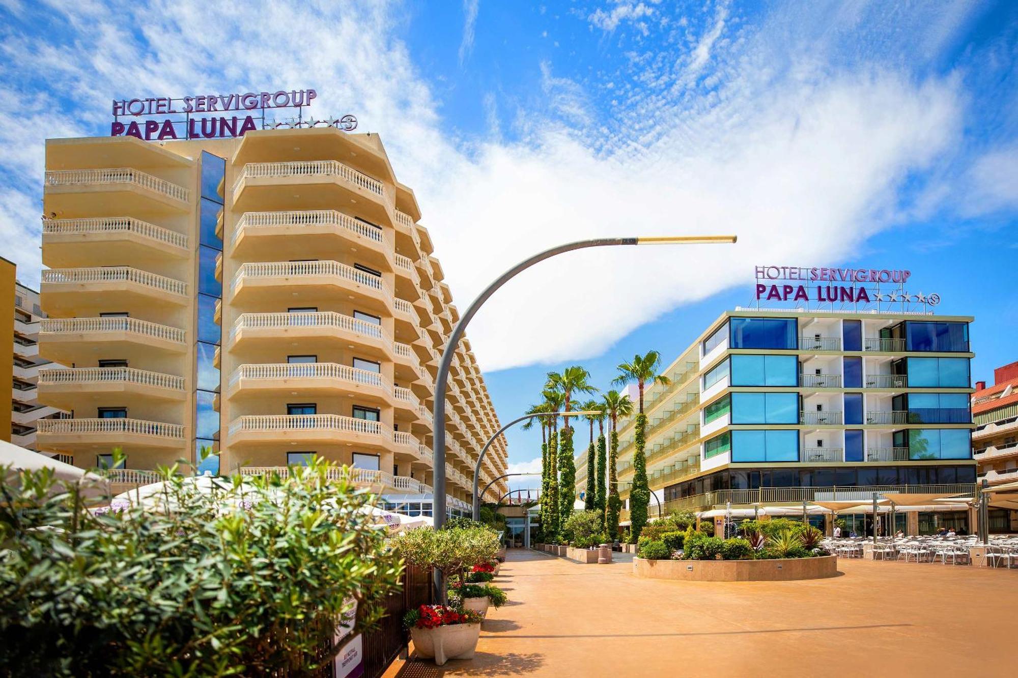 Hotel Servigroup Papa Luna Пеніскола Екстер'єр фото