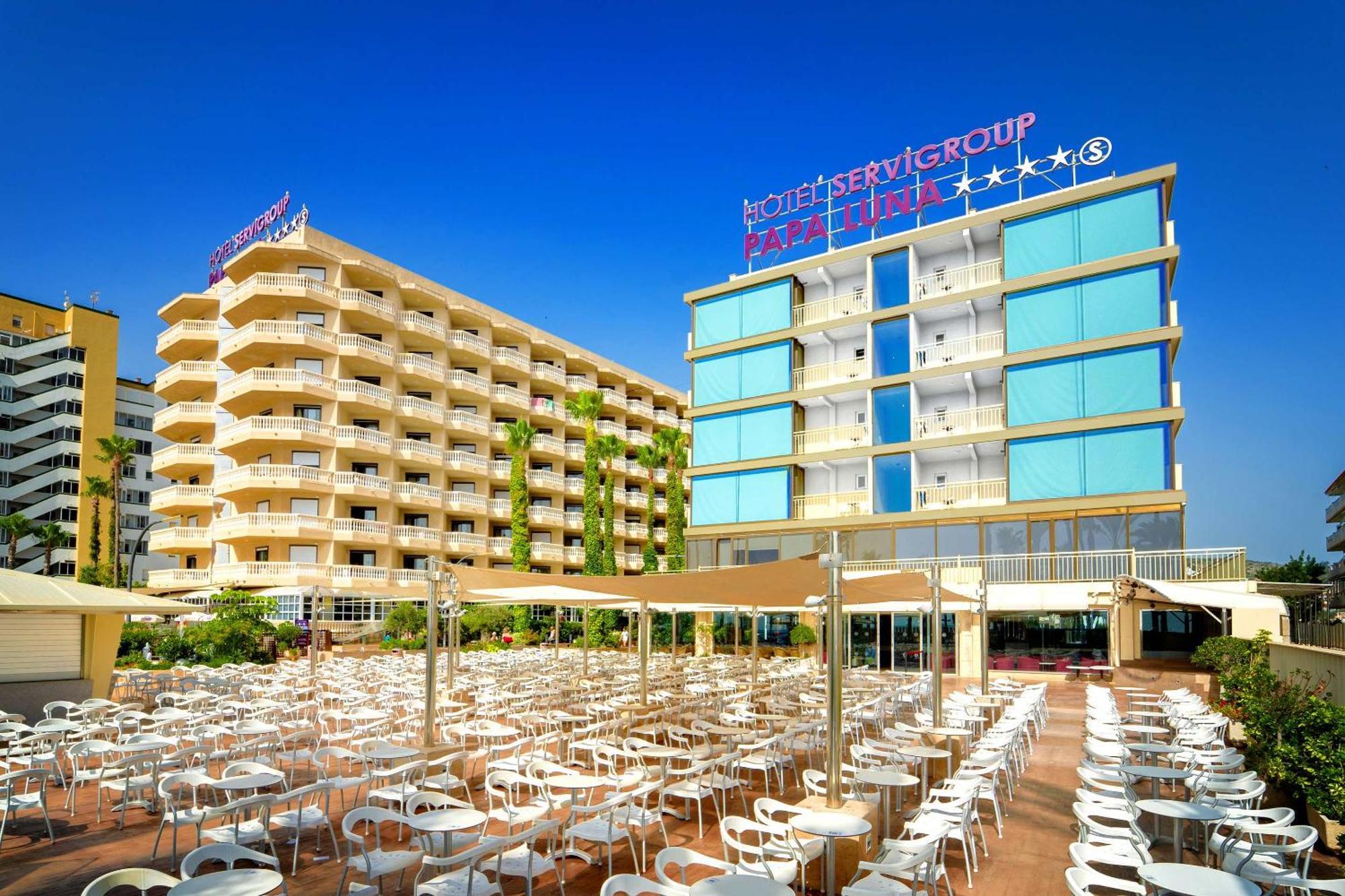 Hotel Servigroup Papa Luna Пеніскола Екстер'єр фото