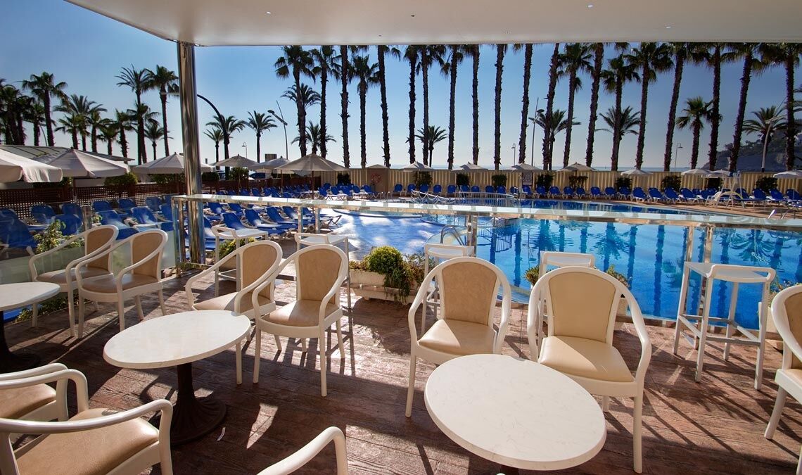 Hotel Servigroup Papa Luna Пеніскола Екстер'єр фото
