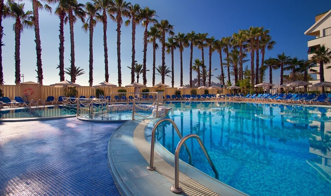 Hotel Servigroup Papa Luna Пеніскола Екстер'єр фото